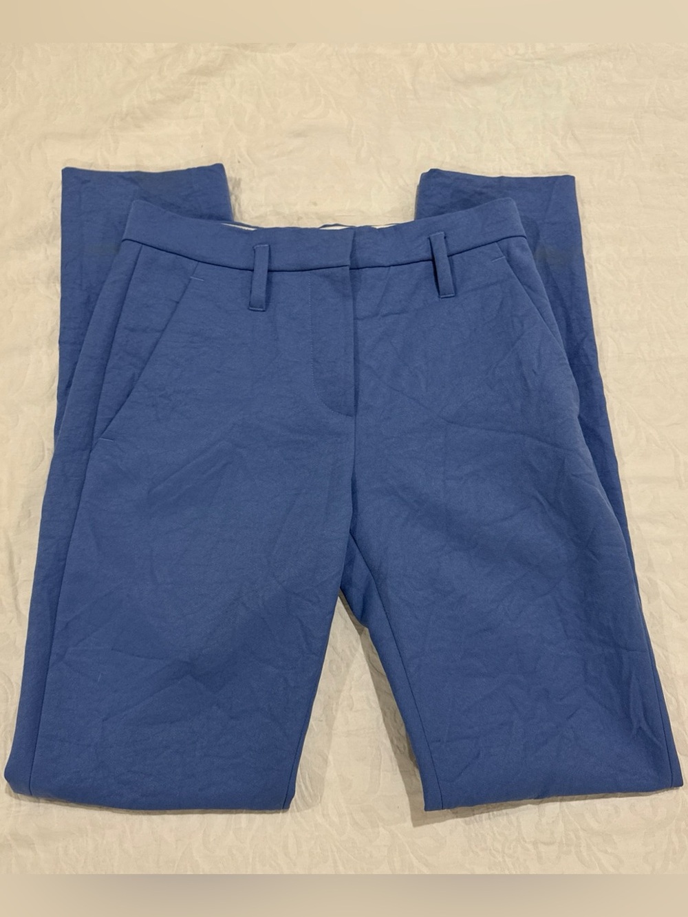 Sonia By Sonia Rykiel Womens Light Blue Straight-Leg Pants